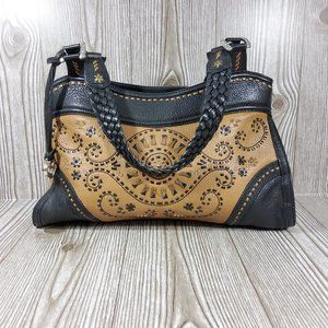 Brighton Leather Handbag Purse Hobo HTF